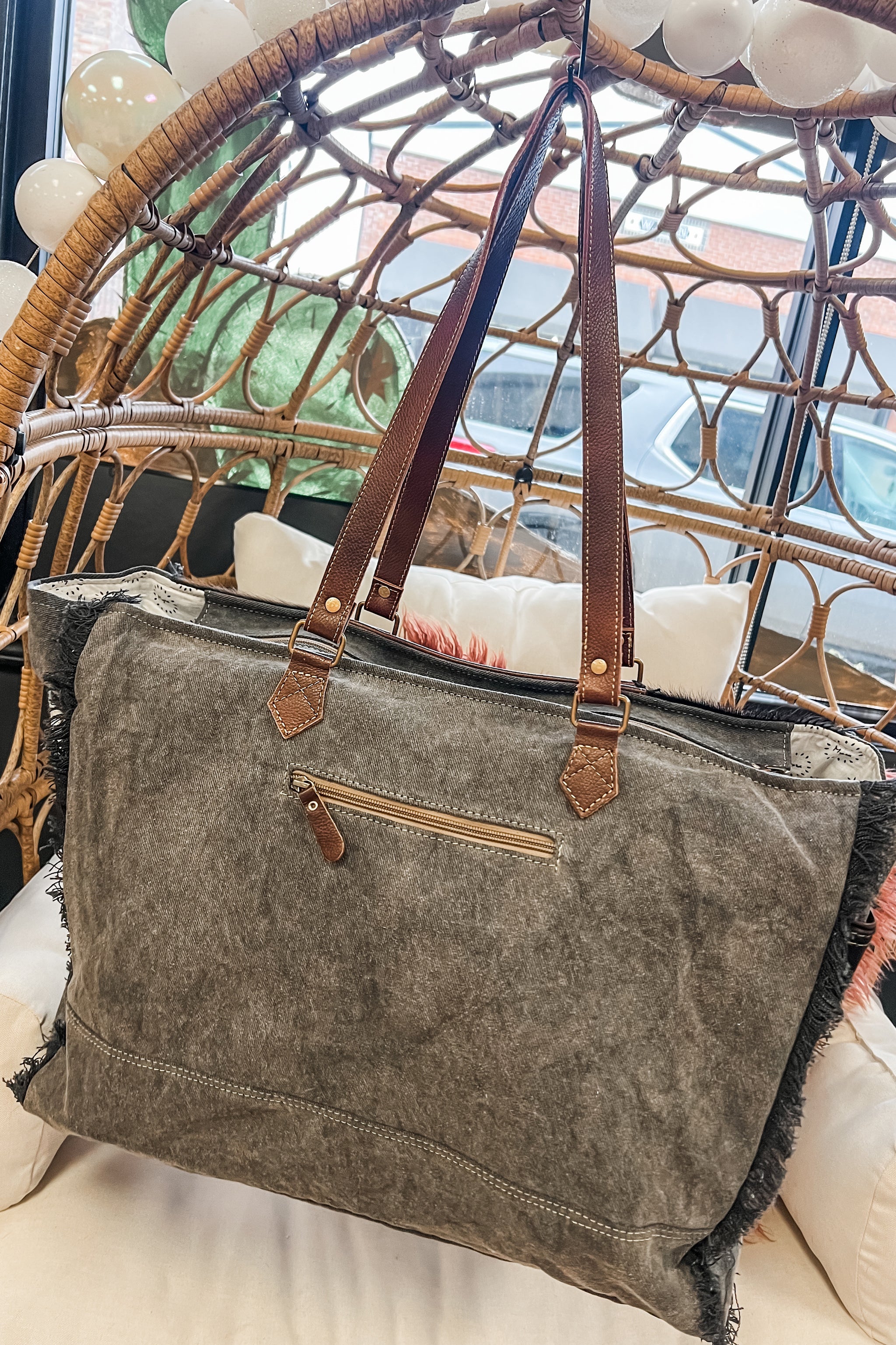 The Rosie Cross Stitched Weekender Bag – Southern Roots Boutique