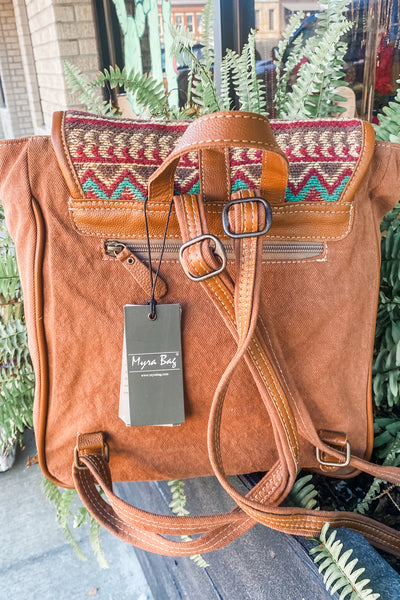The Lolly Aztec Rug Backpack