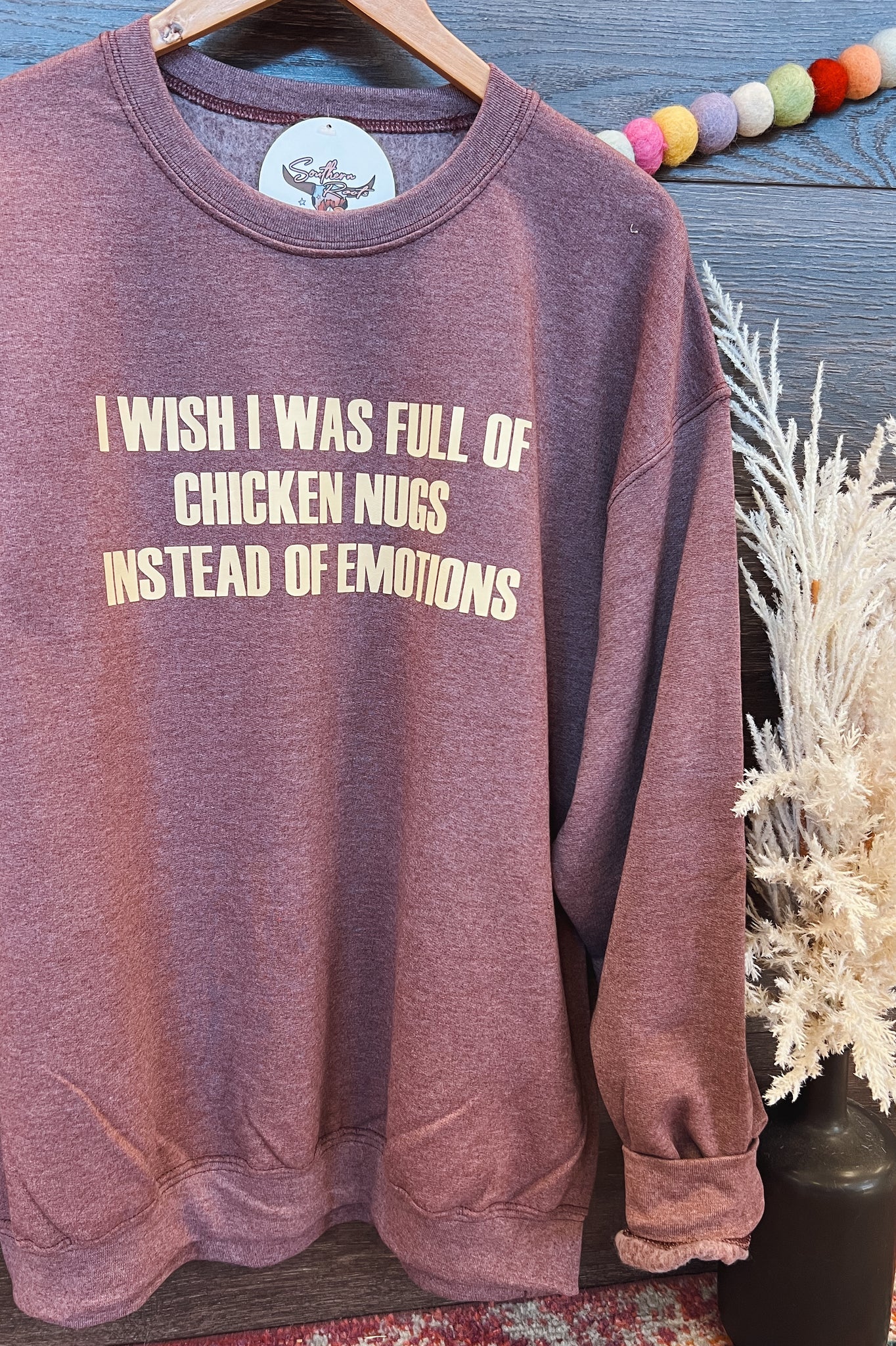 Chicken Nugs > Emotions Graphic Sweatshirt