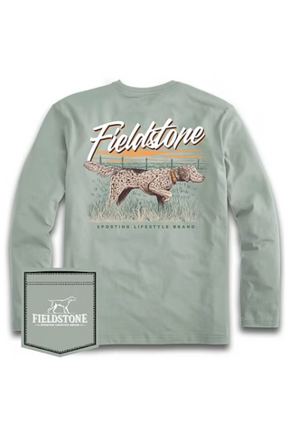 Fieldstone Long Sleeve English Setter Tee