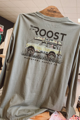 Roost Long Sleeve Bird Buggy Tee