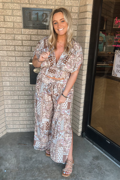 Sunlit Patchwork Top