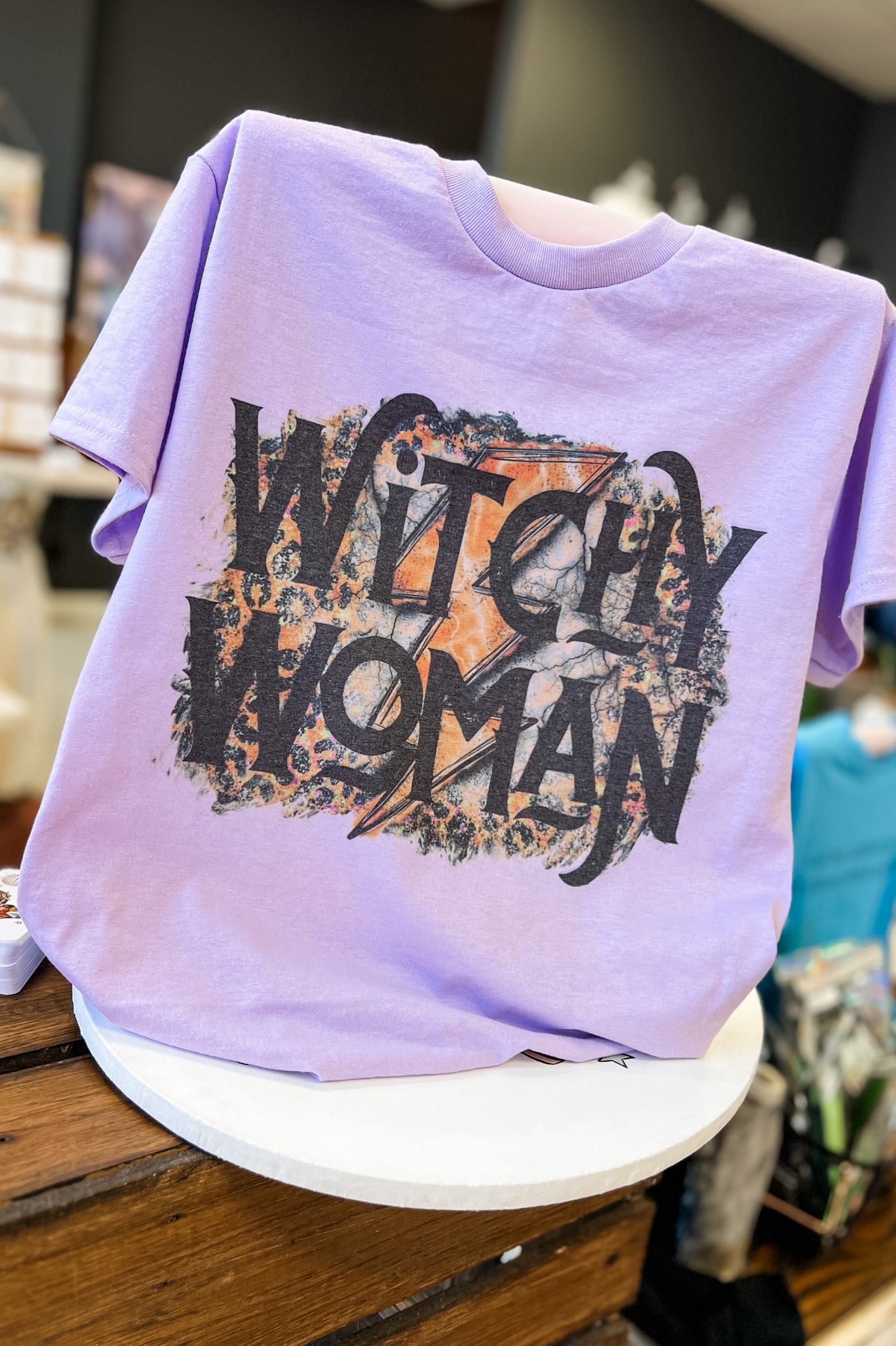 Witchy Woman Purple Graphic Tee