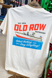Old Row Outdoors Vintage Boat Pocket Tee