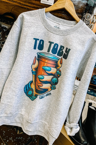 To Toby Red Solo Cup Graphic Sweatshirt
