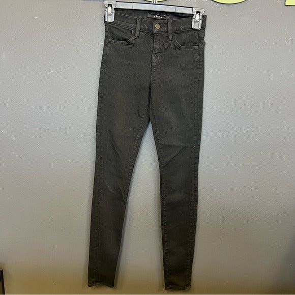 J Brand Black Skinny Jeans Size 24