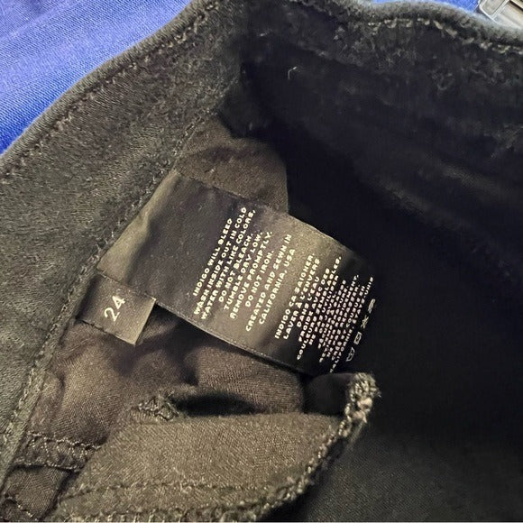 J Brand Black Skinny Jeans Size 24