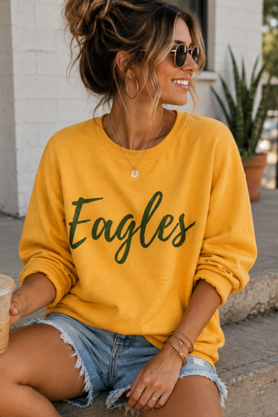 Golden Yellow Eagles Sweatshirt