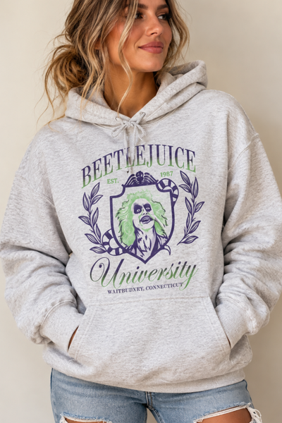 Beetlejuice University Graphic Hoodie