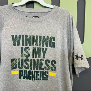 Green Bay Packers Under Armour Graphic Tee Boys L