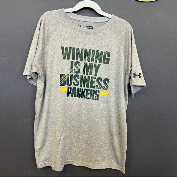 Green Bay Packers Under Armour Graphic Tee Boys L