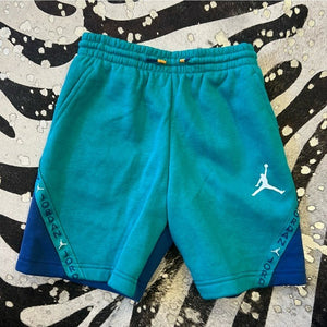 Air Jordan Blue Sweat Shorts Cotton Athletic Shorts Youth Medium