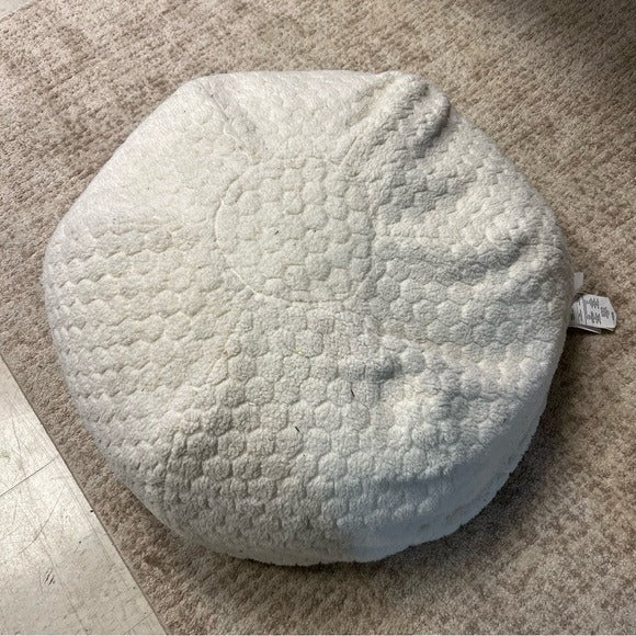 White Fluff Bean Bag