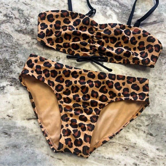 Leopard Swim 2 Piece Bikini