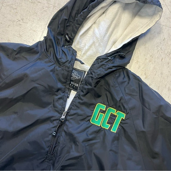 Charles River GCT Hooded Rain Pullover Size Large