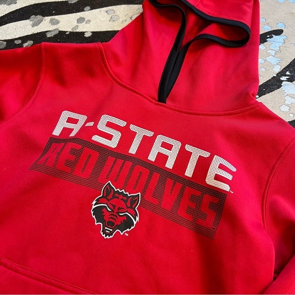 A-State Red Wolves Boys Hoodie Size Medium 8