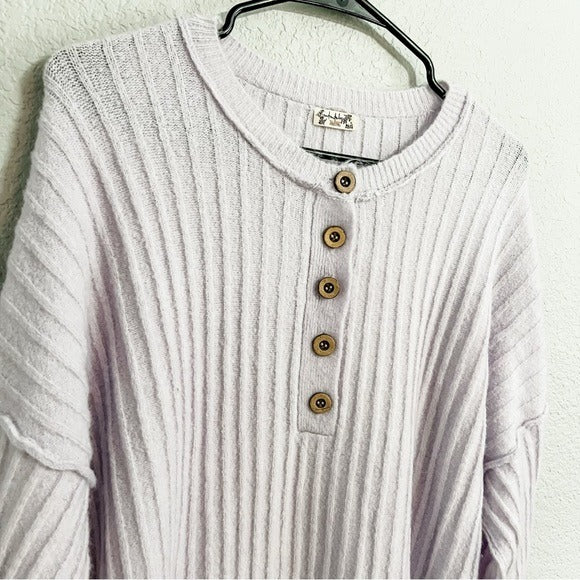 Free People Lavender Lounge Sweater