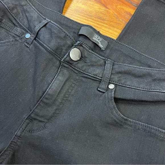 1822 Denim Black Skinny Jeans Size 8