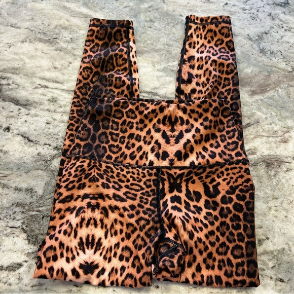 Yogalicious Lux Leopard Full Length Leggings Small