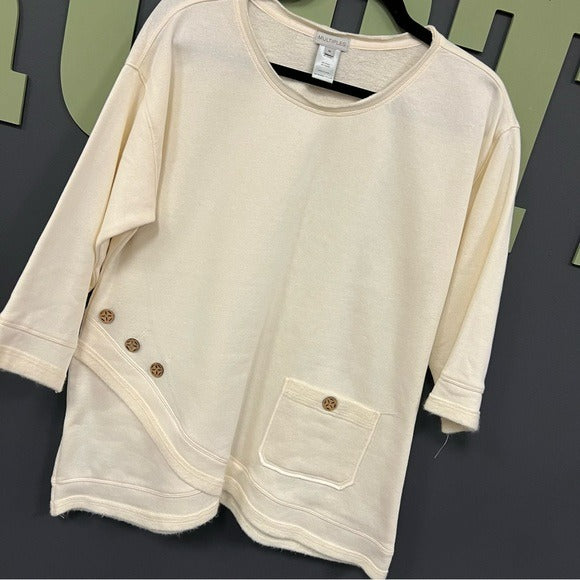 Multiples Ivory Pullover