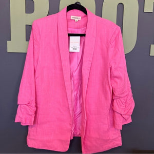 NWT ee:some Pink Blazer Business Casual Jacket Size Large