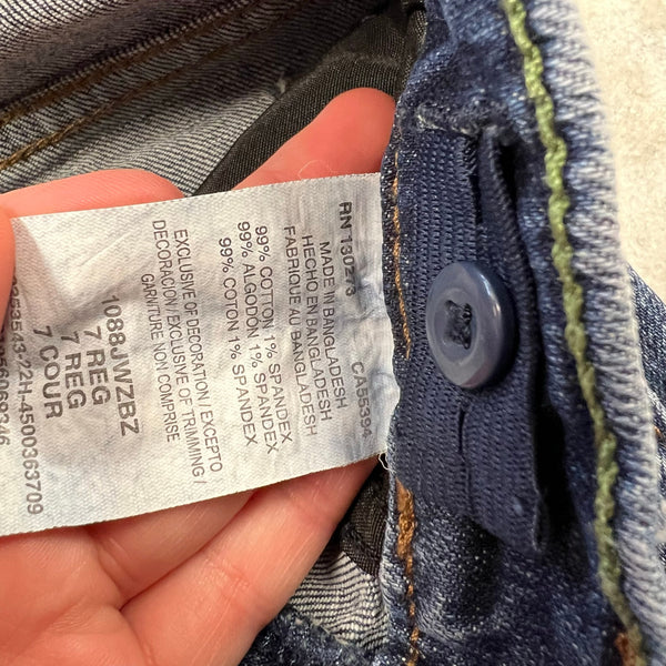 Wrangler Retro Boys Slim Fit Bootcut Jeans Size 7 Regular