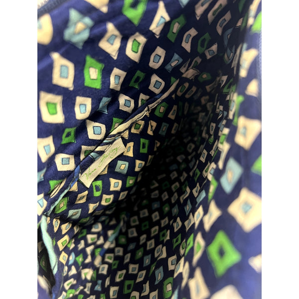 Vera Bradley Mediterranean Blue Retired Pattern Crossbody Bag