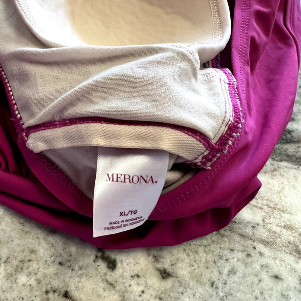 Merona Magenta One Piece Swimsuit XL
