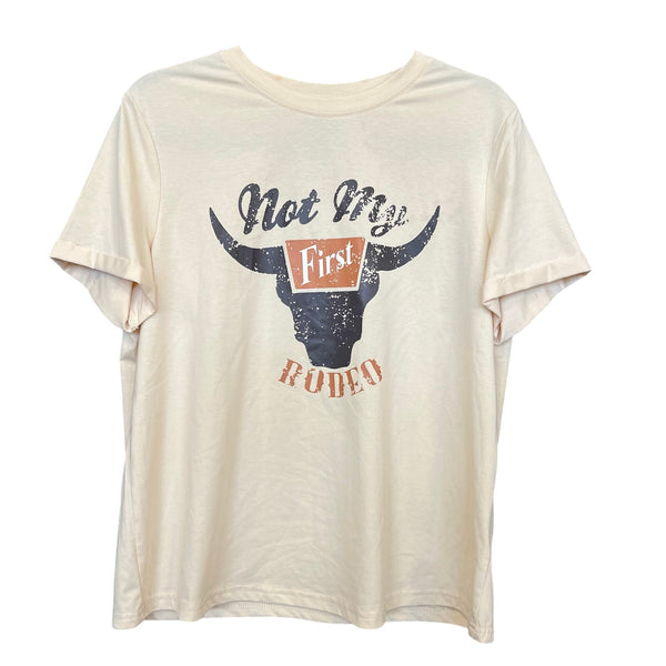 NWT Emery Rose "Not My First Rodeo" Graphic Tee Large