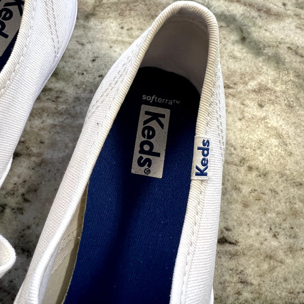 Keds Softerra White Sneakers Women's Size 7