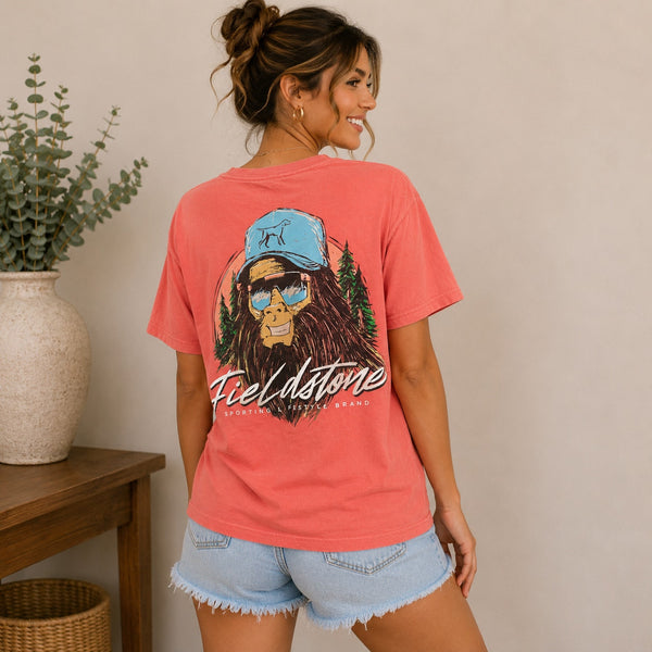 Fieldstone Sasquatch Graphic Tee Size Small Unisex