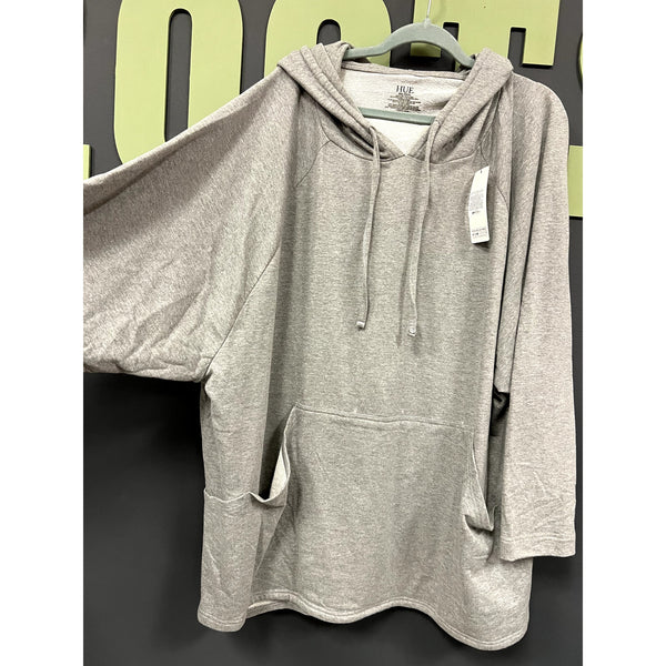 NWT Hue Perfect Legging Hoodie Gray 2XL/3XL