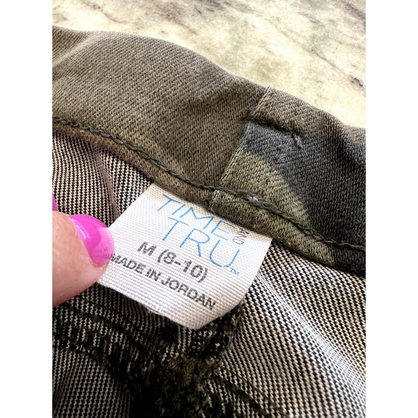 Time and Tru Camo Pull on Pants Size Medium