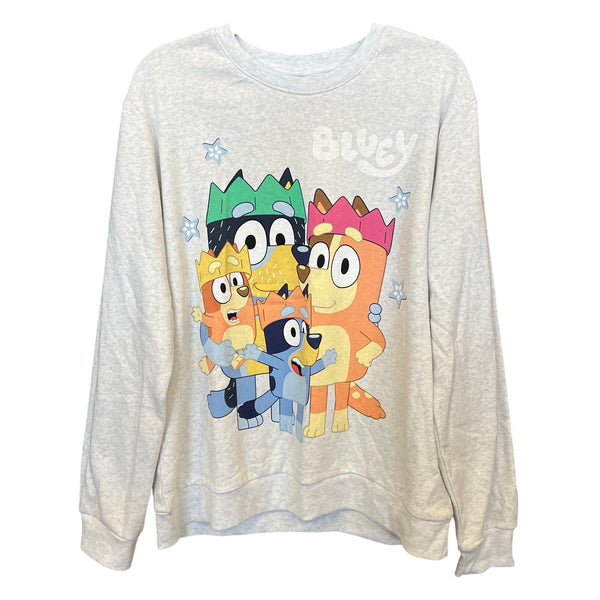 NWT Bluey Butter Soft Winter Sweatshirt Large