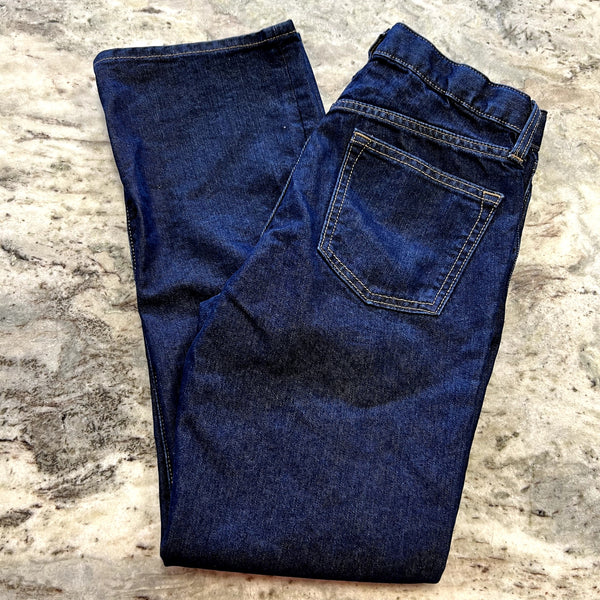Old Navy Straight Leg Dark Wash Jeans Boys Youth Size 12