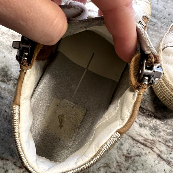 Dolce Vita Zonya Brown Snake High Top Sneakers Size 8.5