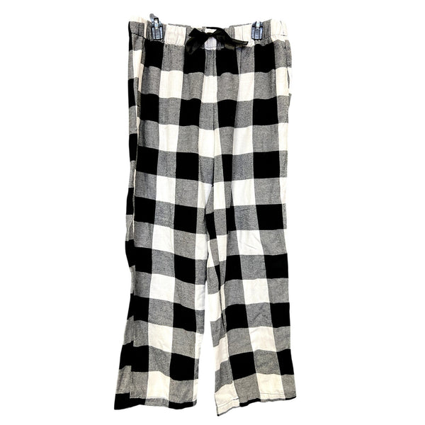 Magellan Black + White Plaid Pajama Pants Women's Large