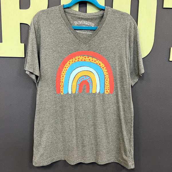 Oliver & Otis Rainbow Graphic Tee Size Large
