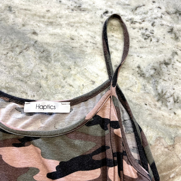 Haptics Camo Tank Top Women's Medium