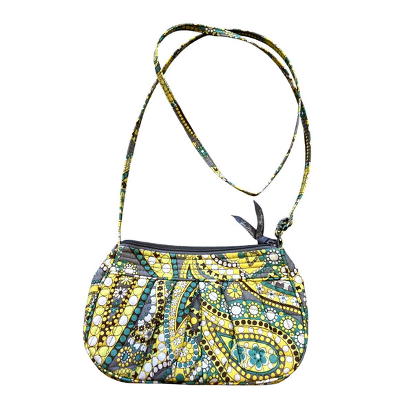 Vera Bradley Frannie Lemon Parfait Crossbody Bag