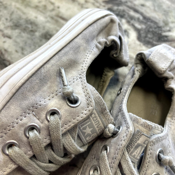 Converse All Star Gray Low Top Sneakers Size Women's 6.5