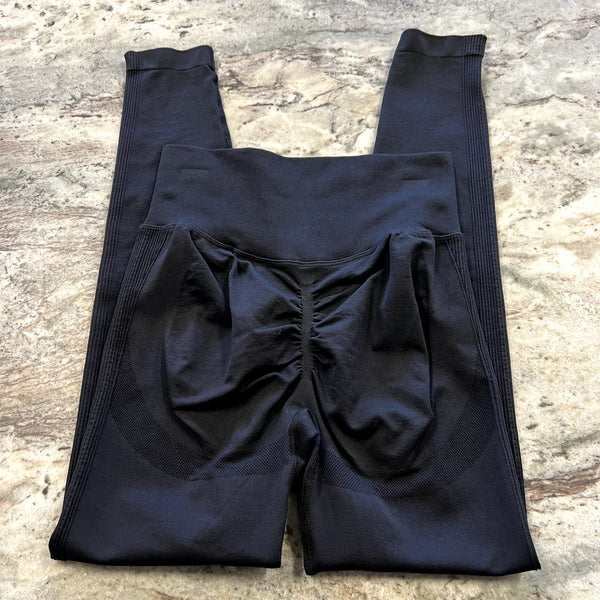Black Butt Lift Leggings Women's Small