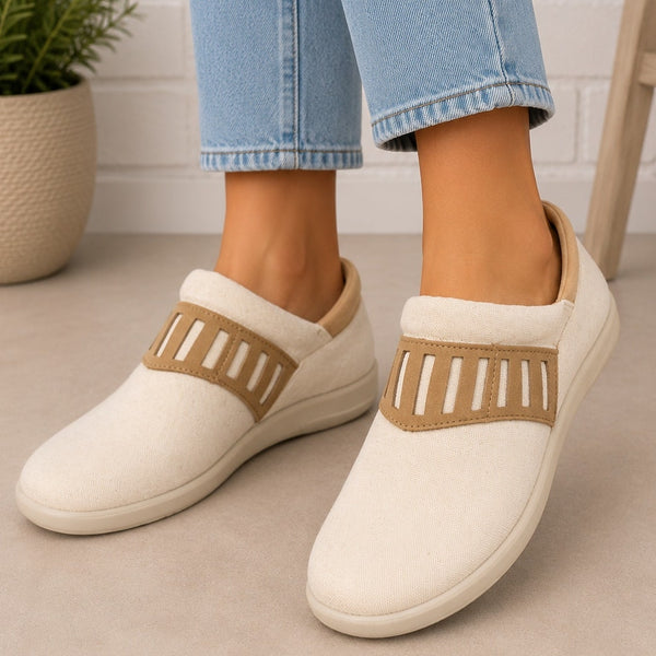 Tan Slip On Shoes Size 9.5