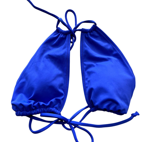 Women's Royal Blue Swim Top Size Medium