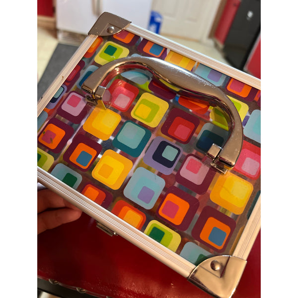 Old School Retro Makeup Case Y2K
