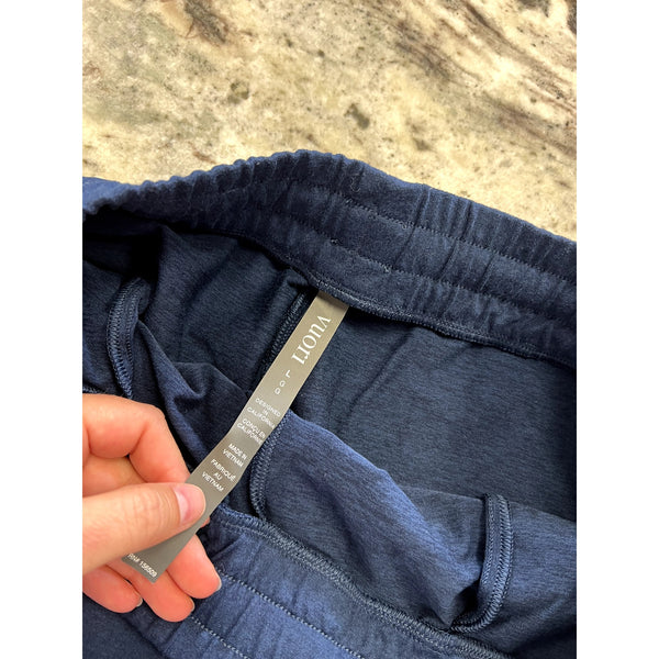 Vuori Navy Wide Leg Butter Soft Lounge Pants Size Large