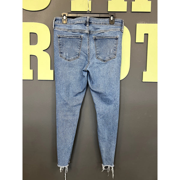 Old Navy Mid Rise Rockstar Super Skinny Jeans Size 10