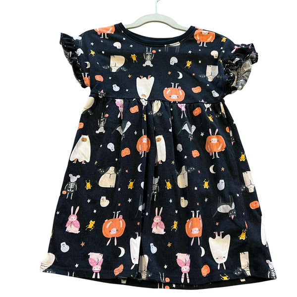 Old Navy Toddler Girl's Black Halloween Dress 3T