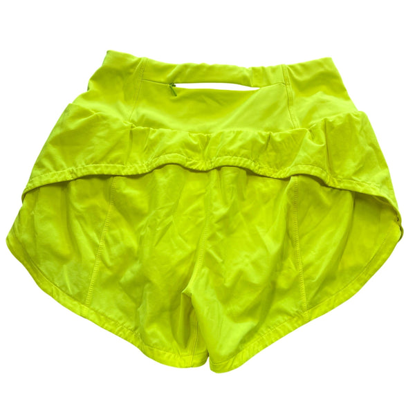 Women's Neon Yellow Athletic Shorts Size Small