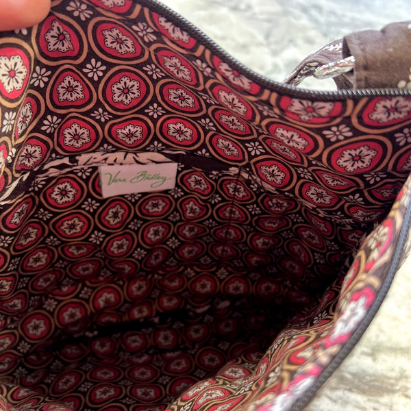 Vera Bradley Convertible Crescent Crossbody Bag Japanese Sanctuary